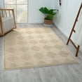 thumbnail image 5 of LR Home Astra 5' x 7' Beige Geometric Plush Indoor/Outdoor Area Rug Rug, 5 of 8