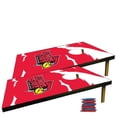 thumbnail image 2 of VictoryStore Gift Games - Illinois State University Cornhole Bag Toss Game (Design 1), 2 of 4