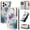 C, variant on Pattern PU Leather Wallet Case Compatible with iPhone 18 Pro Max, Built-In Adjustable Kickstand Credit Card Slots Lanyard Drop Protective Magnetic Clasp Durable Phone Cover, A