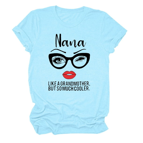 Gibobby Camisetas Mujer Baratas Manga Corta Camisetas basicas para mujer con estampado letras y dibujos animados cuello redondo manga corta
