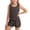 Brown, variant on Girls Summer Outfit Sets Size 7-8T, Sleeve Solid Color 2 Piece Casual Girls' Clothing Sets Pink