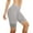 Grey, variant on Underwear for Women High Waisted Full Coverage Boy Shorts Lace Trim Breathable Soft Stretch Tummy Control Comfy Underwears White XXL