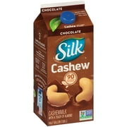 Silk Cashew Chocolate Non-Dairy Cashewmilk, Half Gallon