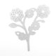 thumbnail image 5 of Cuadros Decorativos Plantillas de troqueles de corte de metal para tarjeta de foto de álbum de recortes de bricolaje (flores MS-829 Wdftyju  embutido en tela, 5 of 7