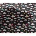 thumbnail image 4 of oneOone Viscose Chiffon Fabric Insect|Balloon & Clouds Nature Decor Fabric Printed BTY 42 Inch Wide, 4 of 4
