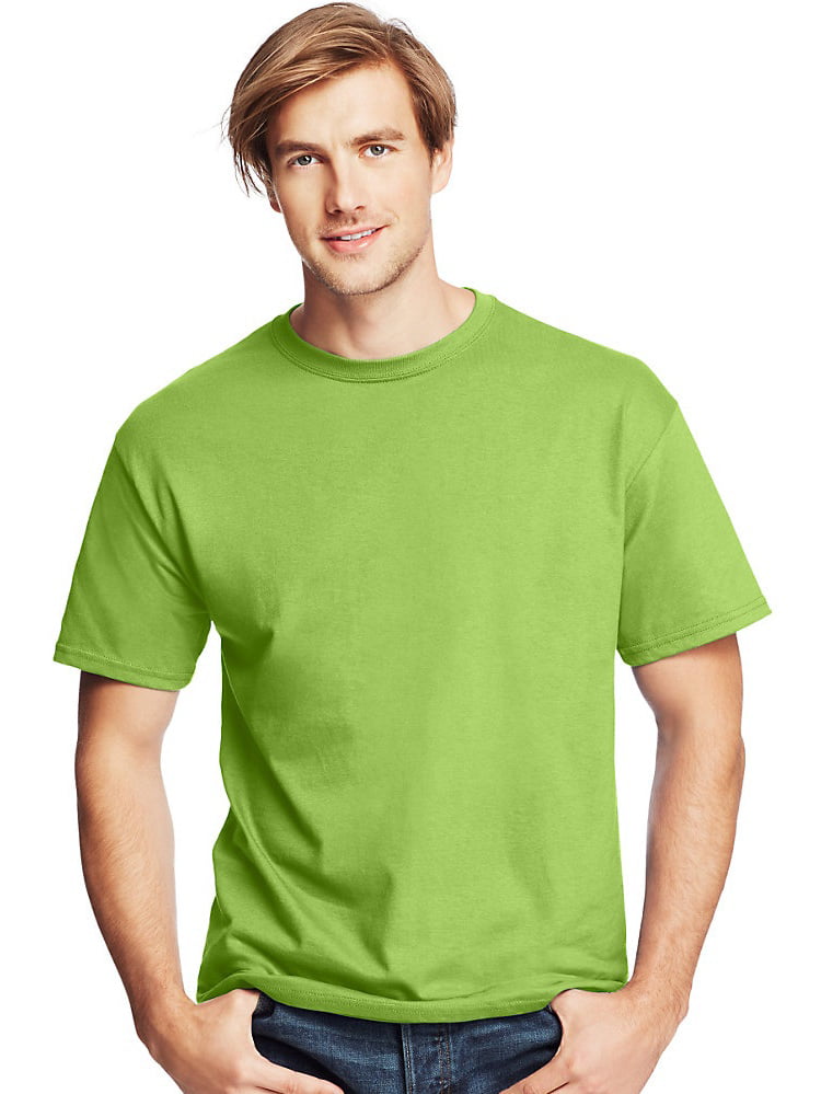 Hanes Men's TAGLESS® ComfortSoft® Crewneck T-Shirt, Style 5280 ...