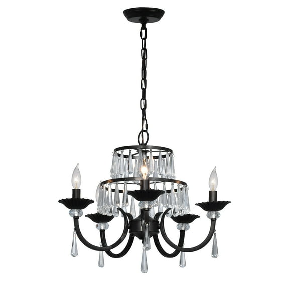 SGH16036 Dale Tiffany Lighting Daisey - 5 Light Chandelier