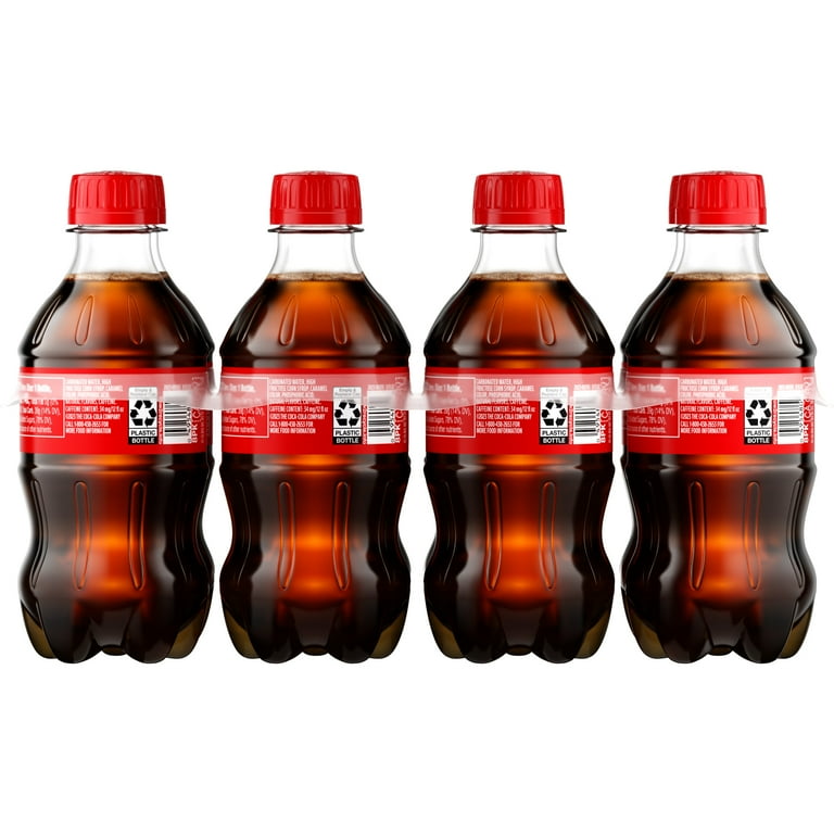 Coca-Cola Classic Soft Drink, 12 fl oz, 8 Pack Bottles - Walmart.com