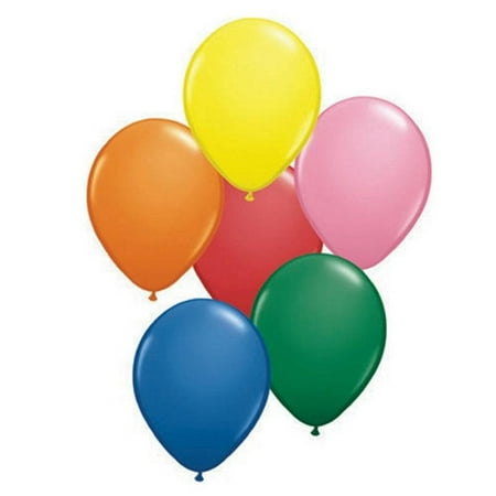 Qualatex 16" Balloons, Assorted Colors, 50-Pack