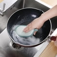 thumbnail image 4 of Grandest Birch 6PCS Fiber Cloth Pan Dish Soft Washing Brush Scrubber Sponge Kitchen Cleaning Tool-Random Color, 4 of 7