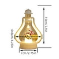 thumbnail image 2 of Christmas Led Lantern Lamp Portable Window Decorations  Tree Pendant-6inch, 2 of 11