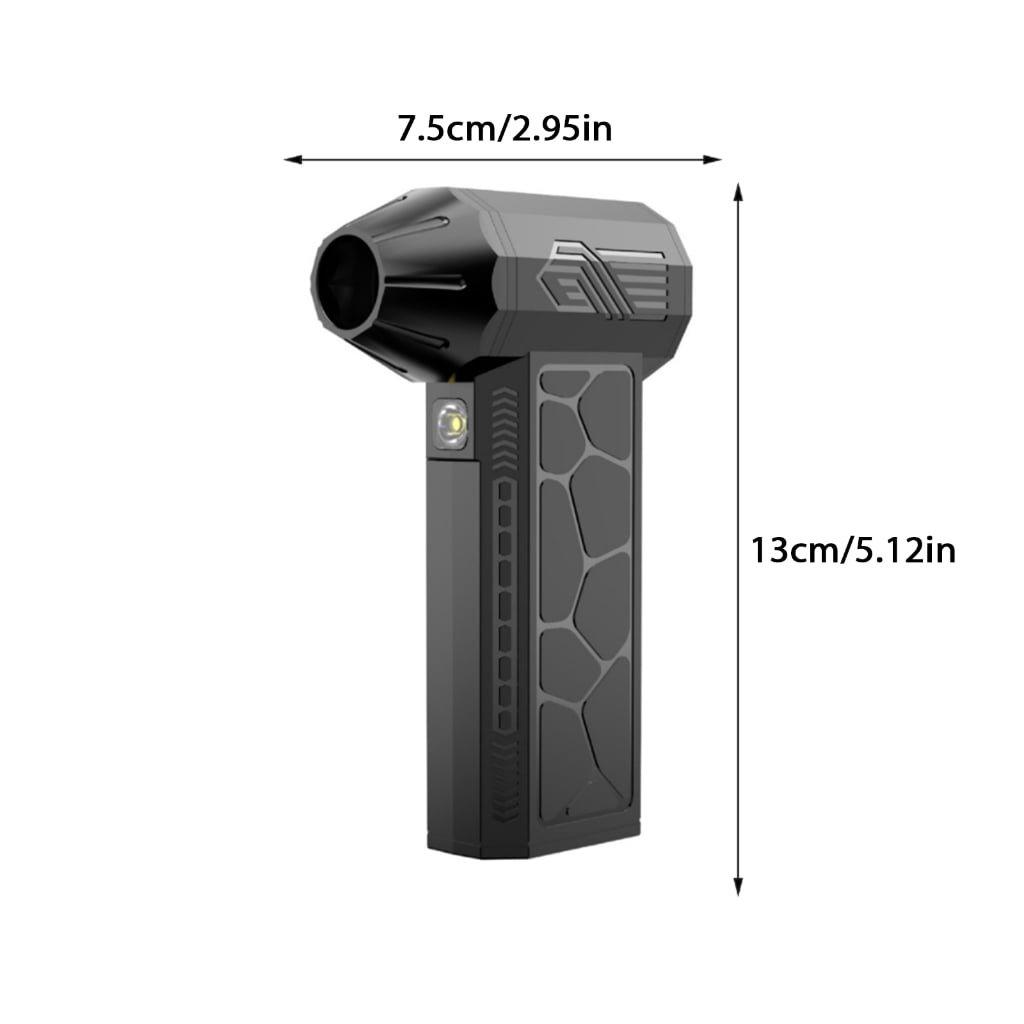 Compacts LED Light And Blower Electric Air Dusters Powerful Blower for Outdoor Camping and Hiking Lover
