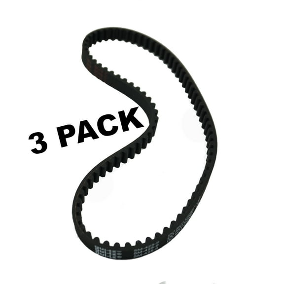 3 Pk, Bissell Belt for Big Green Carpet Cleaner Machine, 2037460
