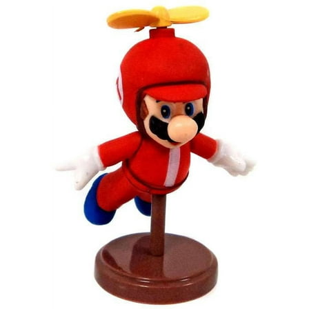 Super Mario Bros Wii Collection 2 Propeller Mario PVC Figure
