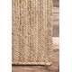 thumbnail image 5 of Alfombra de yute Un-Tech Ventero Rigo 91x152 cm Natural, 5 of 6