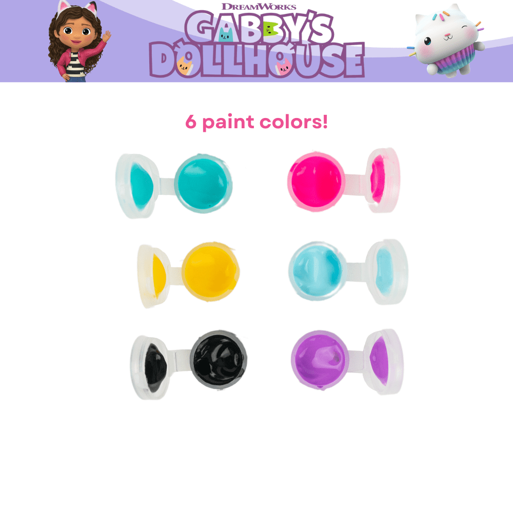 Gabby’s Dollhouse Figurines DIY Paint Set Arts and Crafts for Kids