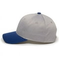 thumbnail image 5 of Outdoor Cap JM-123 Jersey Mesh-Light Grey/Royal-Youth, 5 of 8