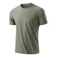 thumbnail image 3 of Men’s Active Quick Dry Crew Neck T Shirts | Athletic Running Gym Workout Short Sleeve Tee Tops, 3 of 4