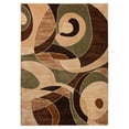 thumbnail image 2 of Infinity Home 21324 3 ft. 3 in. x 4 ft. 7 in. Sydney Zen Area Rug - Green, 2 of 8