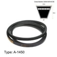 thumbnail image 2 of Uxcell A1450 1450mm Inner Girth V Belts Drive Belt Rubber for Power Transmission, 2 of 6