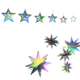 thumbnail image 1 of Apuakthei Twinkle Little Decoration - Banderines colgantes para decoración de fiestas de cumpleaños, baby shower, aniversario, compromiso, Navidad, Año Nuevo y boda, 1 of 5