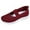 Red, variant on Sngxgn Women's Ballet Flats Walking Flats Slip On Work Shoes Flats Shoes for Woman Soft Lightweight(Black,41)