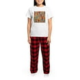 thumbnail image 4 of CafePress - All The Colours Of Fall Pajamas - Women's Short Sleeve Print T-Shirt and Pants Light Cotton Pajama Set, 4 of 7