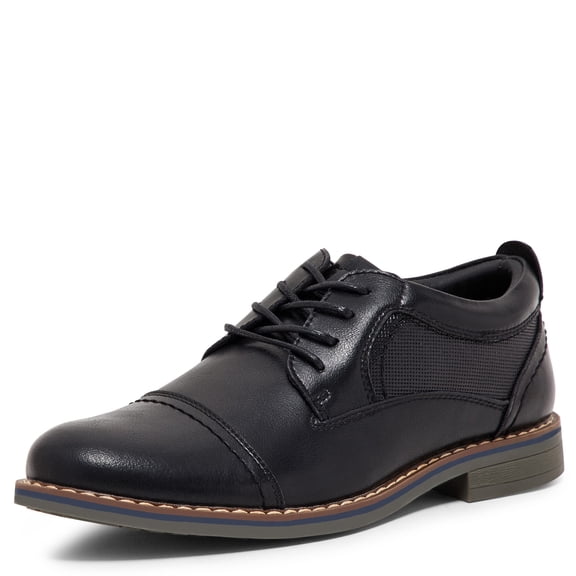 Steve Madden Boys Shoes Boy's Oliverr Oxford, Black, 9 Toddler