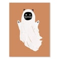 thumbnail image 1 of Póster de esqueleto de colmillos fantasma de Halloween, pintura de lienzo de calabaza de otoño nórdico, fiesta de vacaciones, sala de estar, decoración Interior, imágenes, 1 of 4