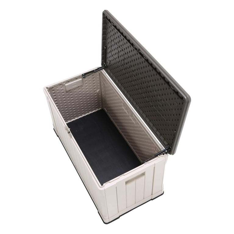 Lifetime Outdoor Heavy Duty 116 gal. Resin & Steel Storage Deck Box –  outdoorfurniture-showroom