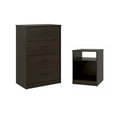 Mainstays Classic Open Shelf Nightstand, Espresso