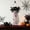 C, variant on Halloween Luminous Eyeball Simulation Spider Web Blood Gauze Hanging Decorations, Scary All-in-One Ghost House Props