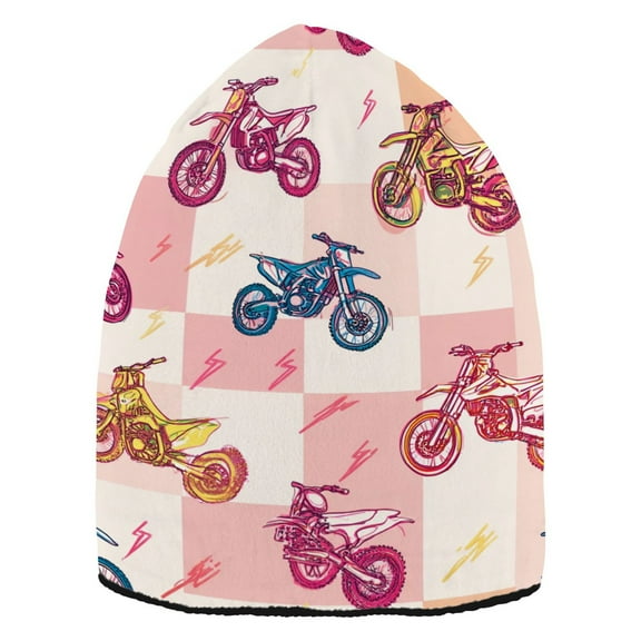 Motocross Beanie Hat Unisex Warm Winter Hat Cap For Women Men Winter Running