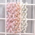 thumbnail image 1 of SPRING PARK 1.8m Cherry Blossoms Artificial Silk Cherry Blossom Hanging Vine Garland for Home, 1 of 7