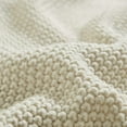 thumbnail image 3 of Bree Knit Blanket Ivory Full/Queen, 3 of 5
