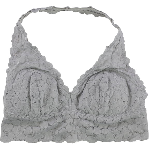 American Eagle Womens Lace Balconette Bra, Grey, X-Small
