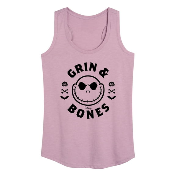 The Nightmare Before Christmas - Grin And Bones - Women's Racerback Tank Top