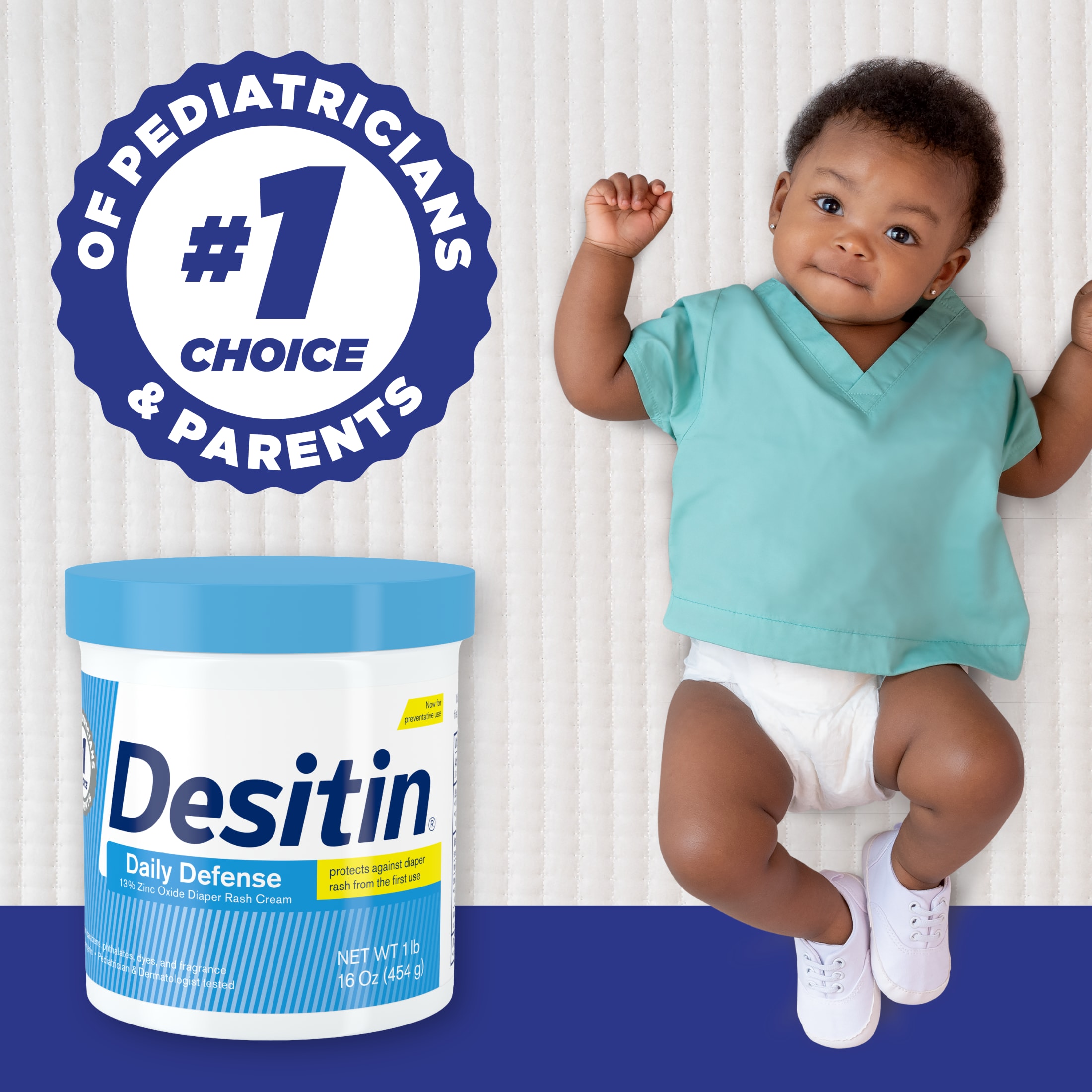 Desitin Daily Defense Diaper Rash Cream, 16 oz photo 5