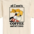 thumbnail image 3 of Mickey & Friends - Coffee and My Dog - Men's Short Sleeve Graphic T-Shirt, 3 of 5