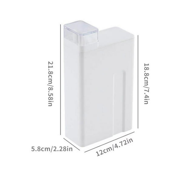 Celebrate Refillable Laundry Bottle Non Leak With Label Empty Plastic Liquid Container For Bleaching Agent Home Laundry Room Decor Sub Bottling 1000Ml
