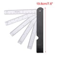 thumbnail image 2 of Unique Bargains Scale Ruler Plastic Foldable Architect Engineer Metric Scale Ruler, 2 of 5