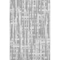 thumbnail image 2 of Addison Rugs Mayfield Premium Machine Washable Transitional Stripes Gray Rectangle Rug, 3' x 5', 2 of 7