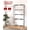 Black, variant on 5 Tier Shelf Organizer, Heavy Duty Garage Shelving Unit with Leveling Feet, Stable Metal Shelves Organizer for Pantry, Kitchen and Closet, 33.0" W x 12.6" D x 72.0" H, Black