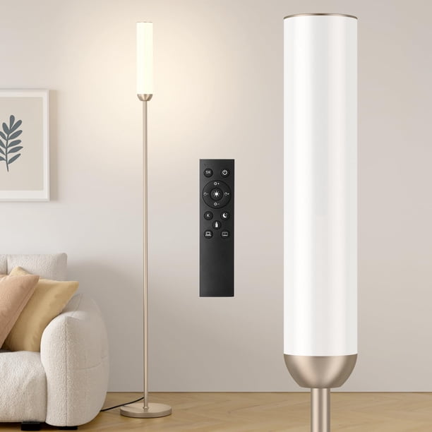 Lámpara de Pie LED Ambimall 165 cm Control Remoto 3000K-6500K