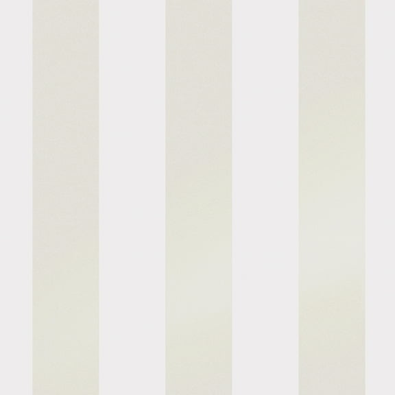 Laura Ashley Lille Pearlescent Stripe White Wallpaper
