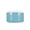 Blue, variant on After-Bath Puff Box Empty Body Powder Container Dispenser Case with Sifter and Powder Puffs for Home and Travel Use