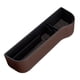 thumbnail image 1 of Organizador multifuncional para el hueco del asiento del coche, ideal para objetos pequeños y gafas. Marrón, 1 of 6