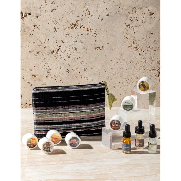 Set de viaje para el cuidado de la piel + True Discovery, 10 piezas