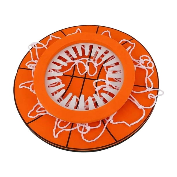 Juego de aro de baloncesto de techo para dormitorio, sala de juegos, interior, ligero Sin pelota