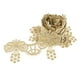 thumbnail image 2 of 1 Yarda Cinta de Costura Bordado de Encaje Floral con Borlas Aplqiues Artesanales Decorativos para Vestido de Novia, Camisa Oro Macarena Ajuste de la cinta de encaje, 2 of 6